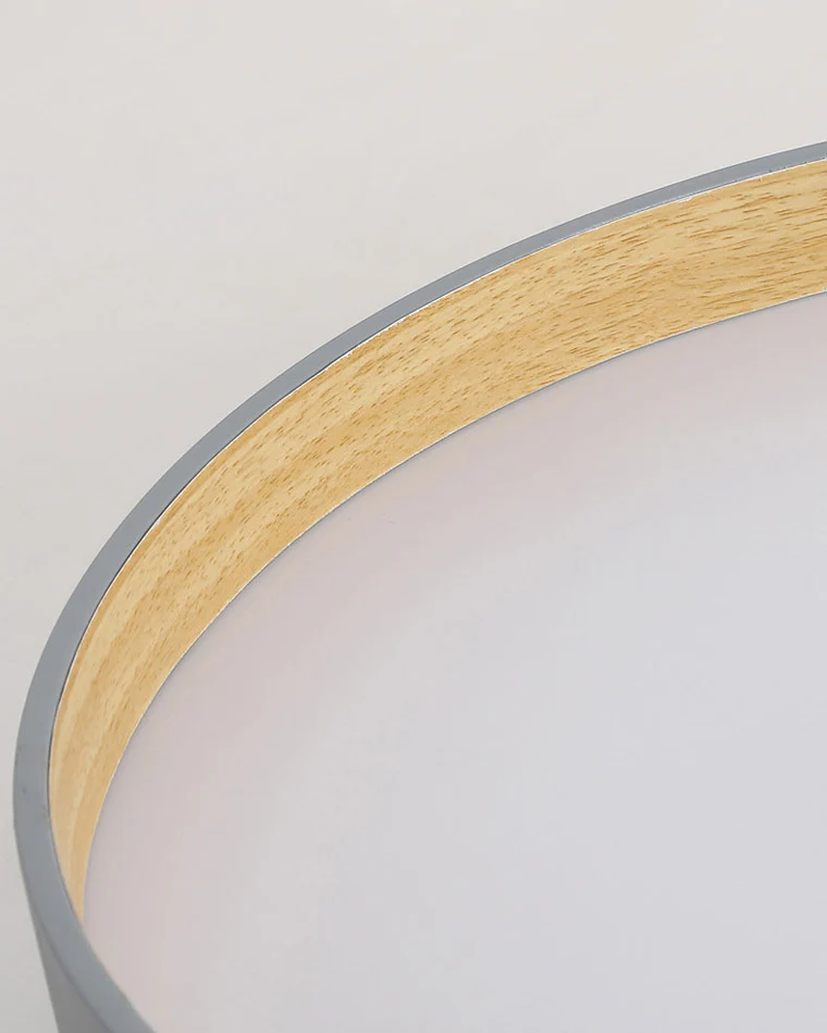WOMO Oak Grain Round Ceiling Light-WM1017 - Image 17