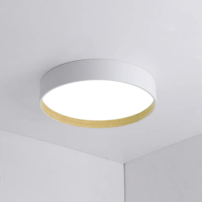 WOMO Oak Grain Round Ceiling Light-WM1017 - Image 18