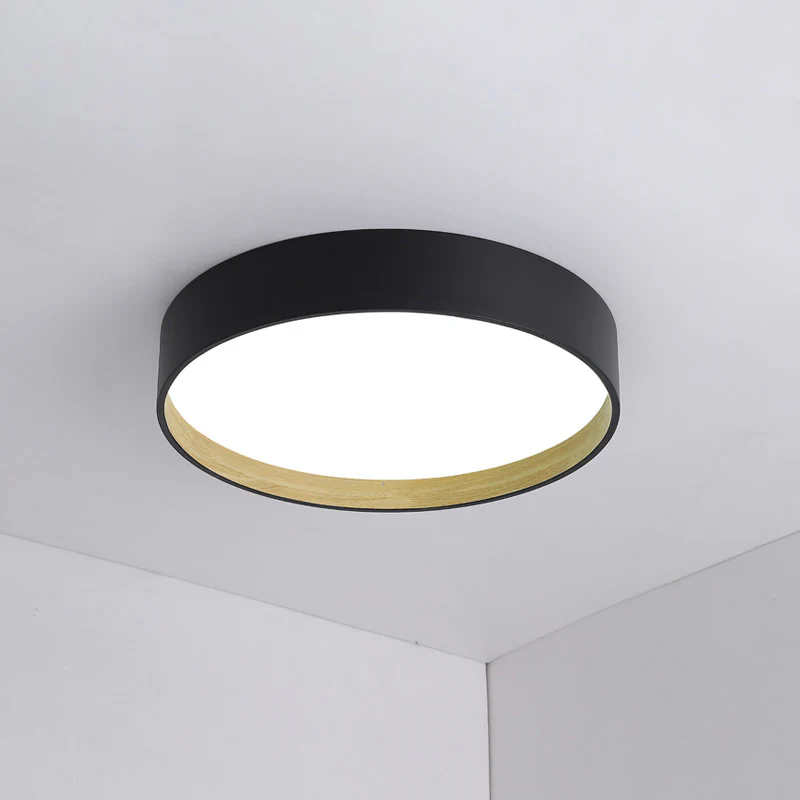 WOMO Oak Grain Round Ceiling Light-WM1017 - Image 22