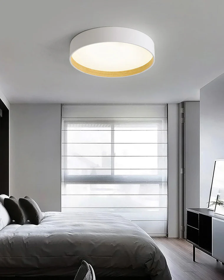 WOMO Oak Grain Round Ceiling Light-WM1017 - Image 6