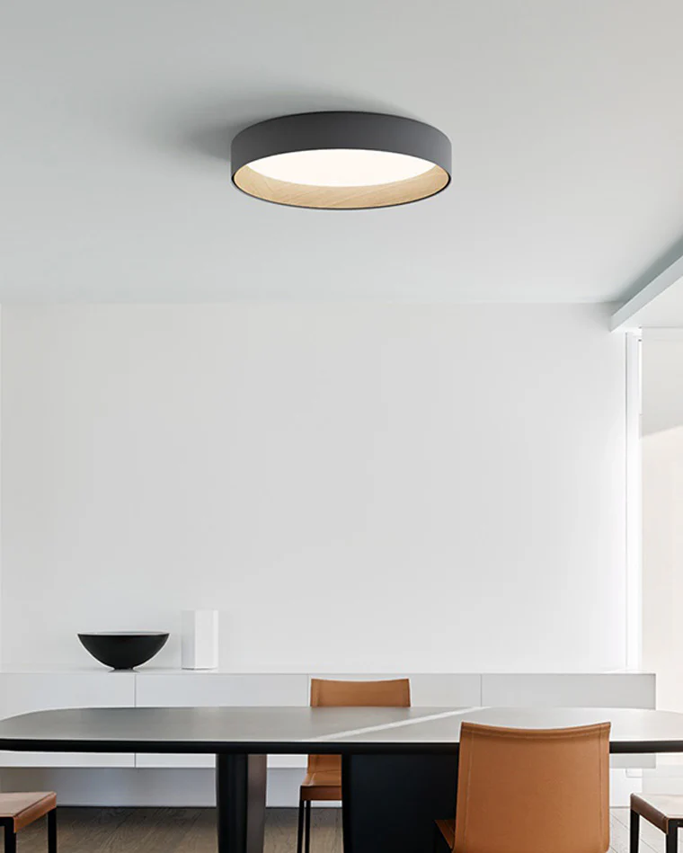 WOMO Oak Grain Round Ceiling Light-WM1017 - Image 8