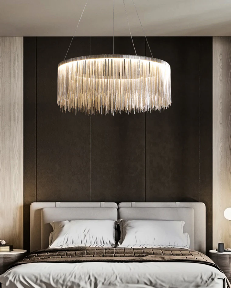 WOMO Fringe Round Chandelier-WM2062a - Image 15