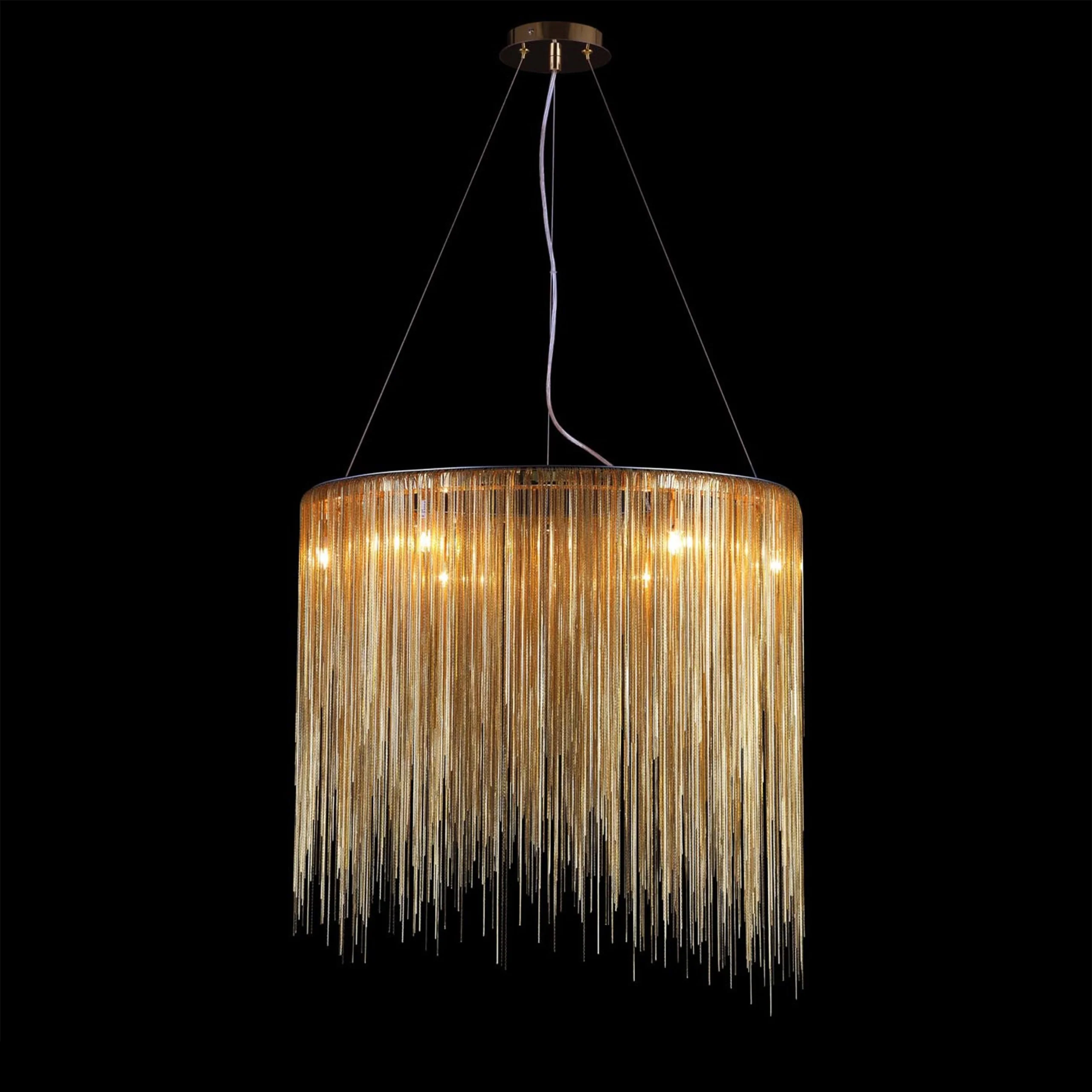 WOMO Fringe Round Chandelier-WM2062a - Image 38