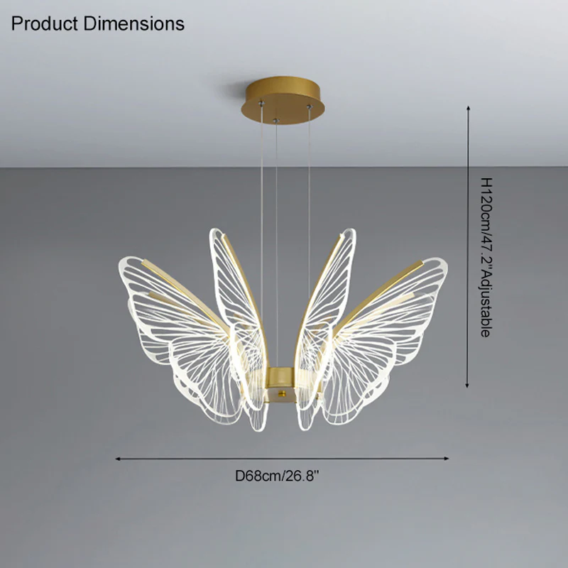 WOMO Butterfly Chandelier-WM2036 - Image 23