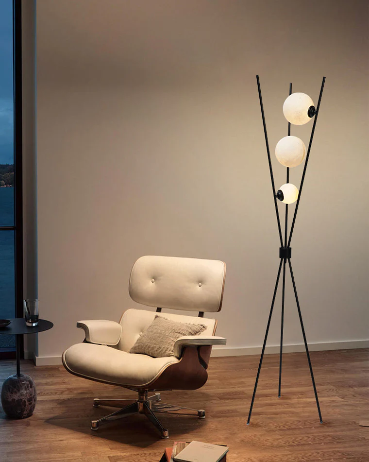 WOMO Bubbles Tripod Floor Lamp-WM7007 - Image 10