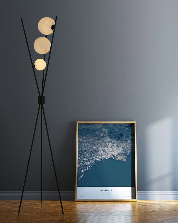 WOMO Bubbles Tripod Floor Lamp-WM7007 - Image 14