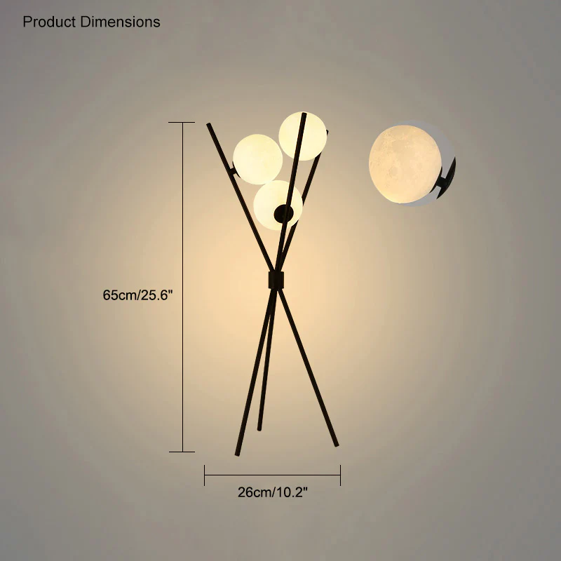 WOMO Bubbles Tripod Floor Lamp-WM7007 - Image 30
