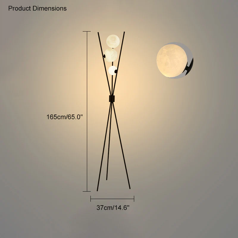 WOMO Bubbles Tripod Floor Lamp-WM7007 - Image 32