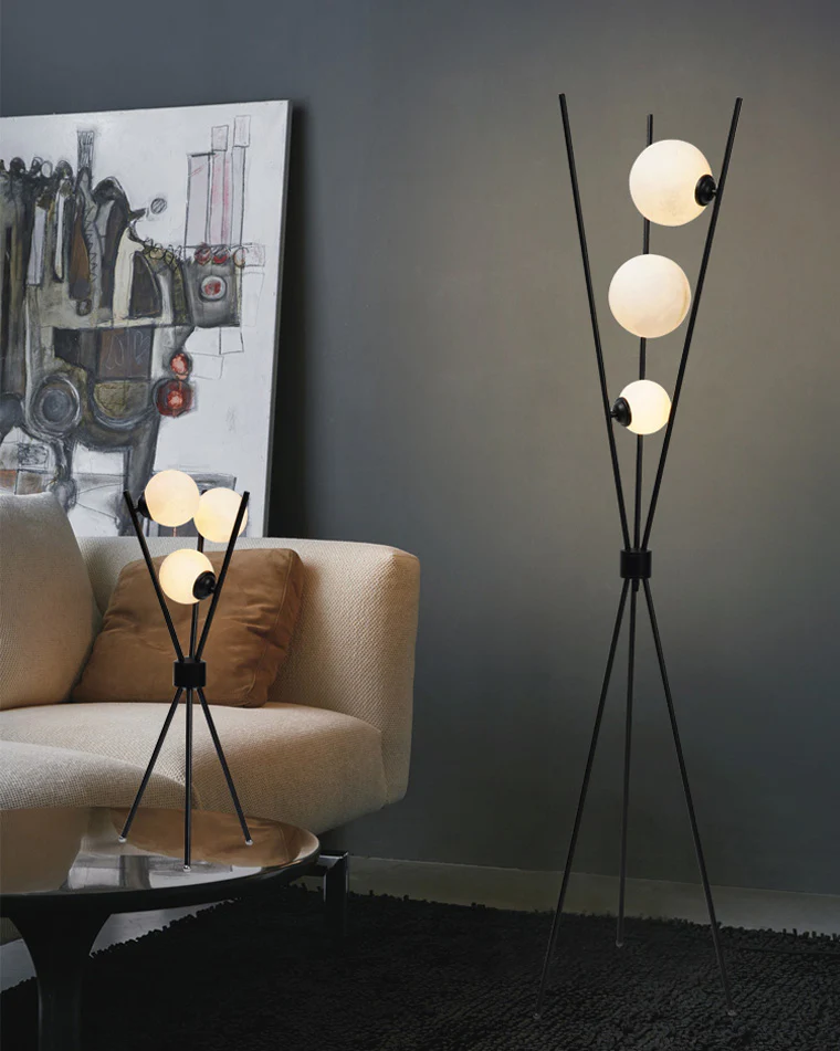 WOMO Bubbles Tripod Floor Lamp-WM7007 - Image 7
