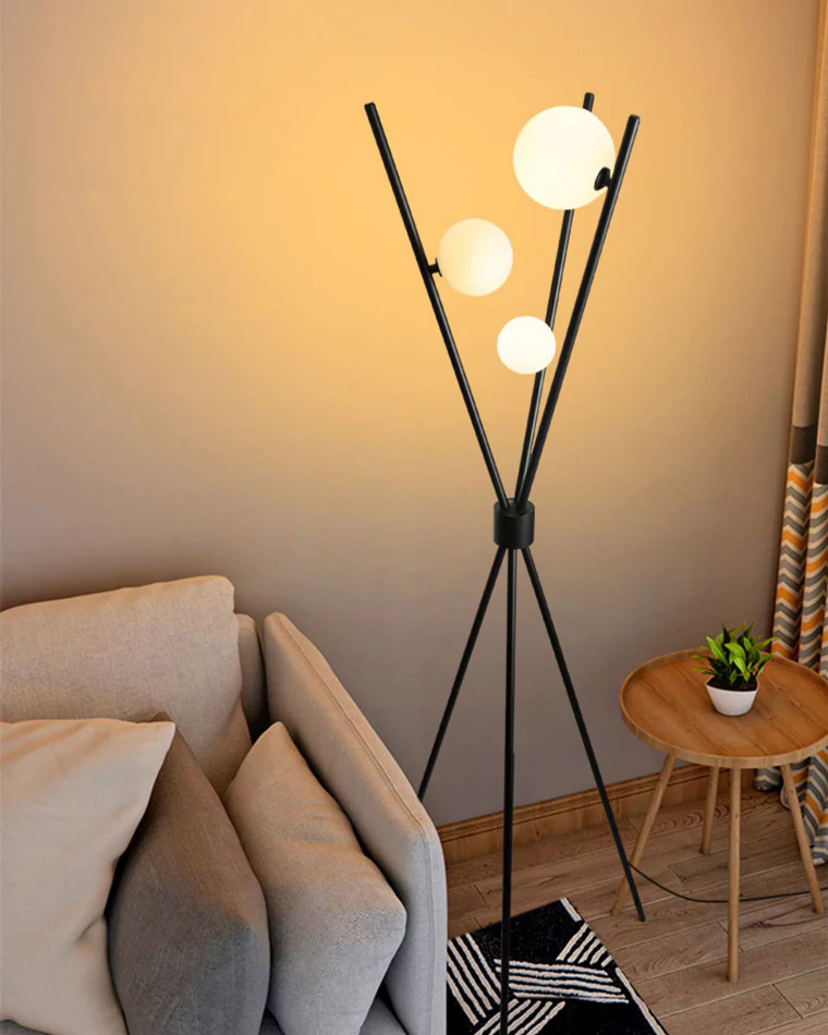 WOMO Bubbles Tripod Floor Lamp-WM7007 - Image 9