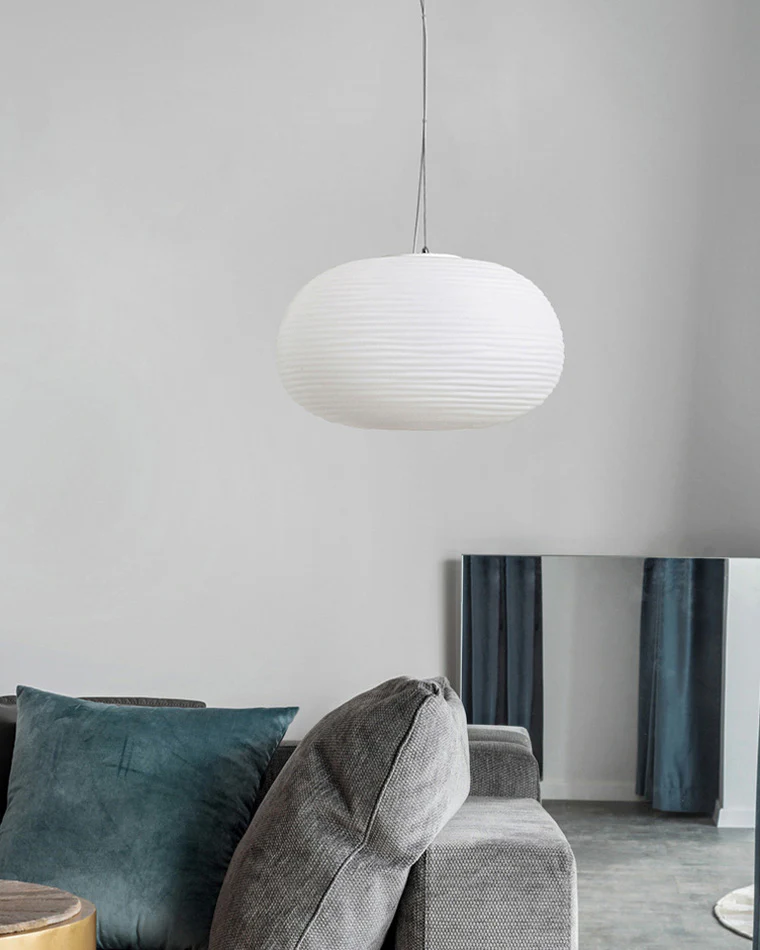 WOMO Lantern Blown Glass Pendant Light-WM2151 - Image 20