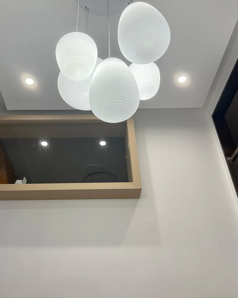 WOMO Lantern Blown Glass Pendant Light-WM2151 - Image 30