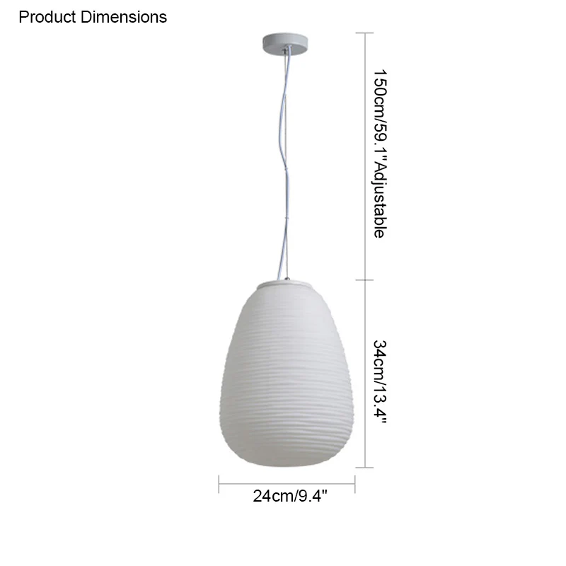 WOMO Lantern Blown Glass Pendant Light-WM2151 - Image 32