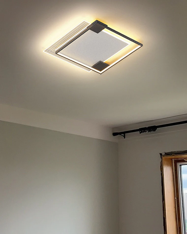 WOMO Low Profile Geometric Ceiling Light-WM1052 - Image 21