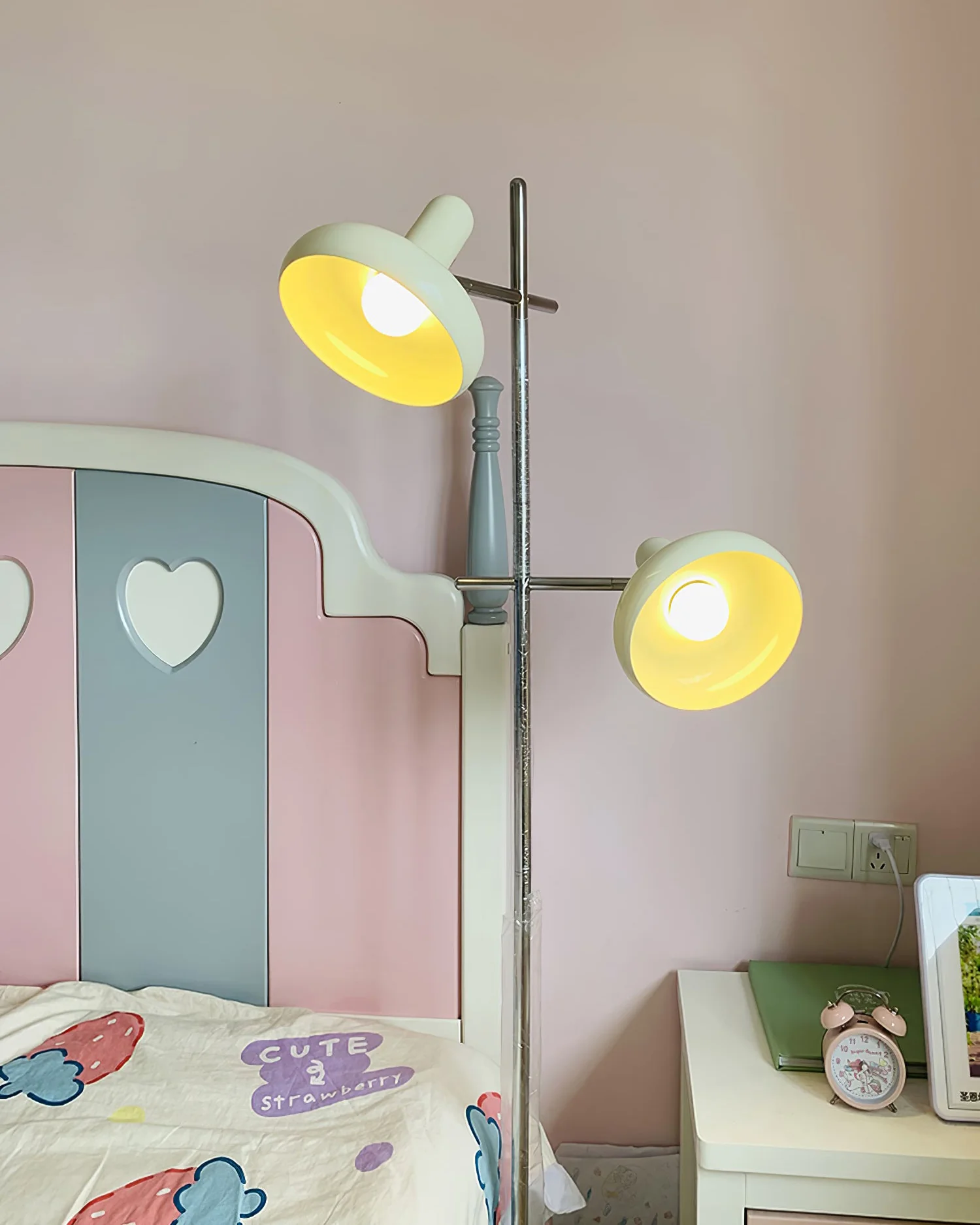 WOMO Adjustable 2 light Floor Lamp-WM7135 - Image 14