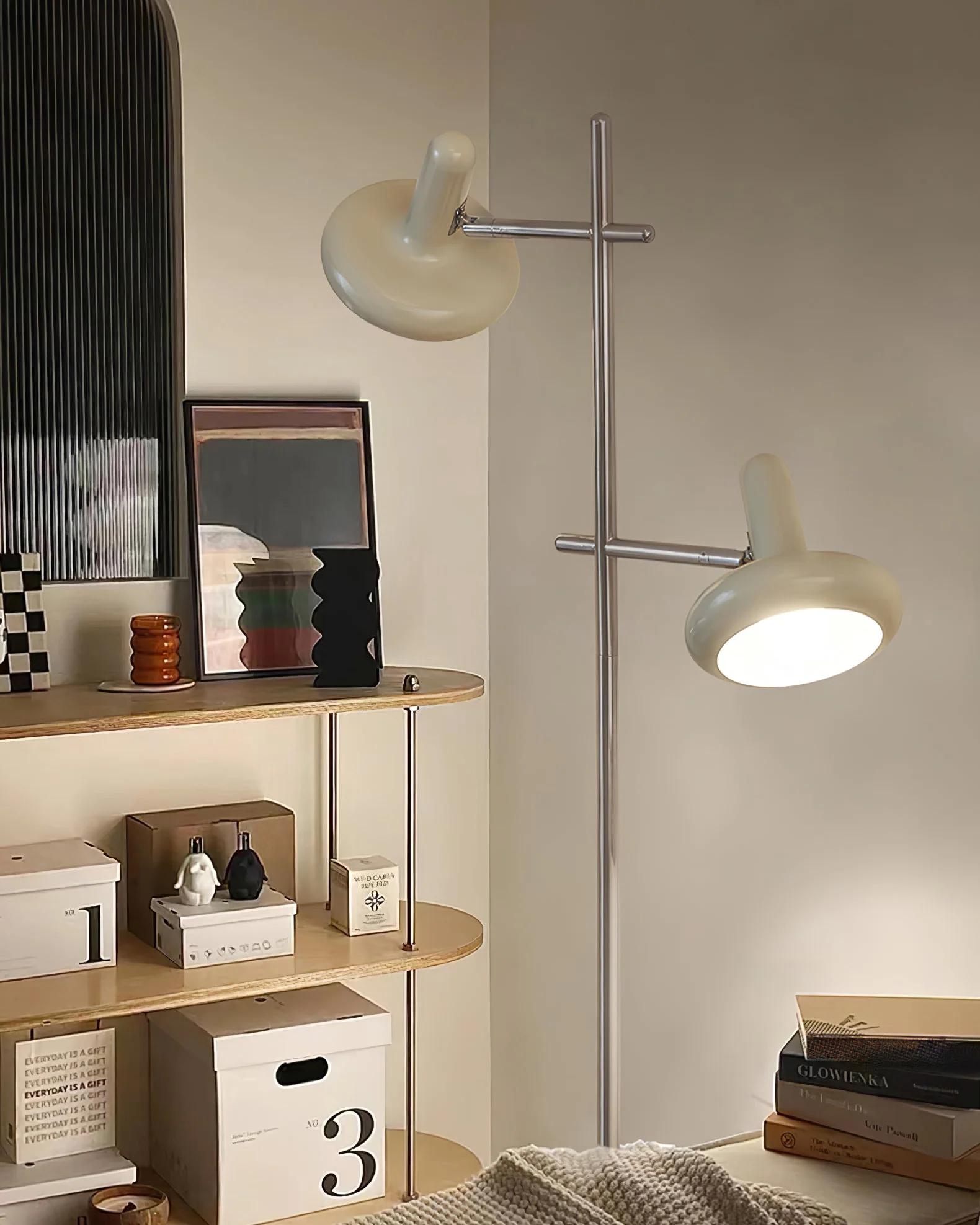 WOMO Adjustable 2 light Floor Lamp-WM7135 - Image 17