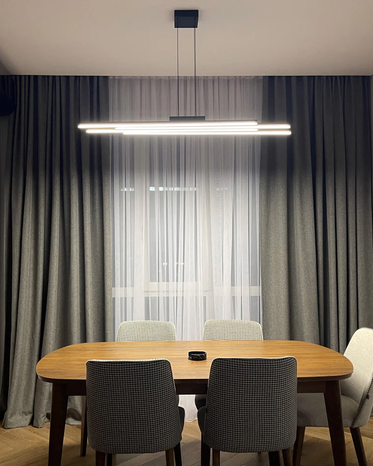 WOMO Wireless Linear Led Chandelier-WM2012 - Image 14