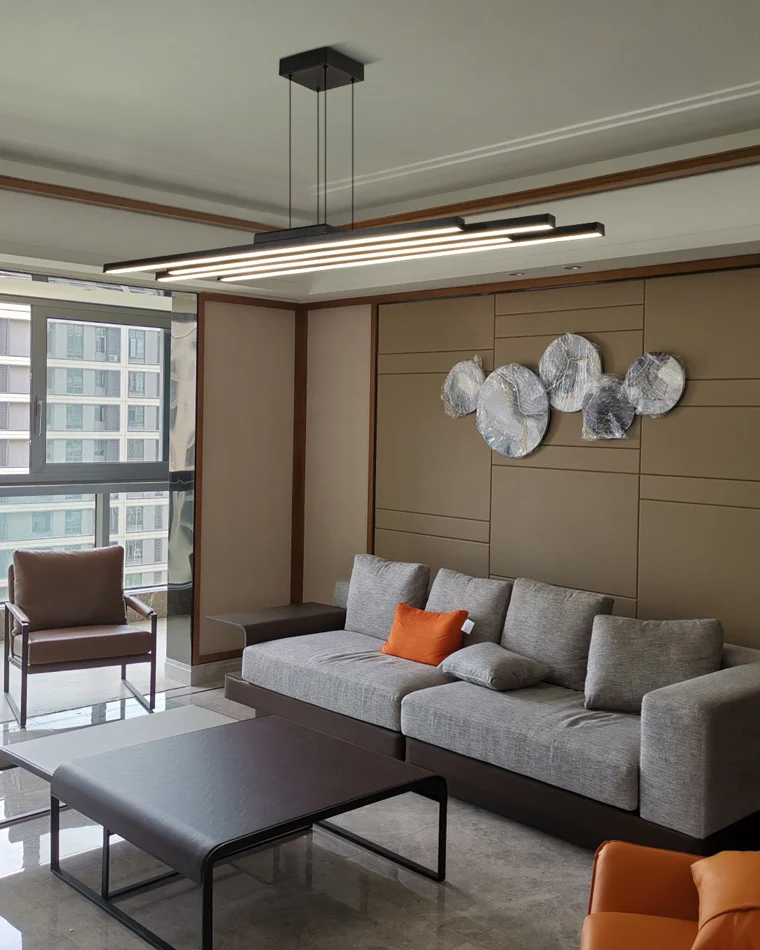 WOMO Wireless Linear Led Chandelier-WM2012 - Image 22