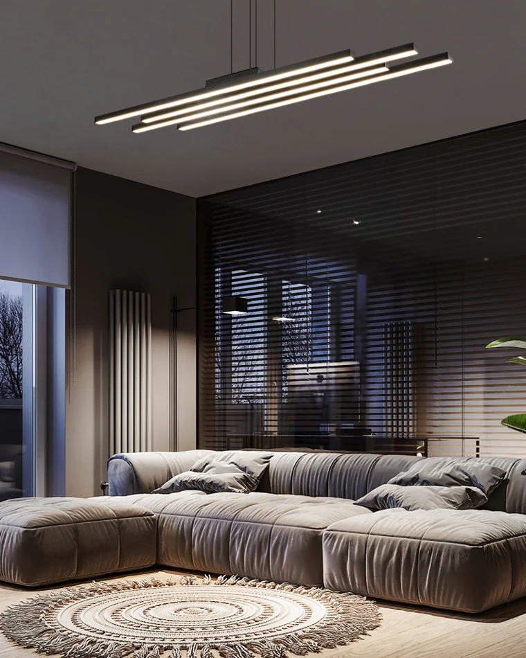 WOMO Wireless Linear Led Chandelier-WM2012 - Image 4
