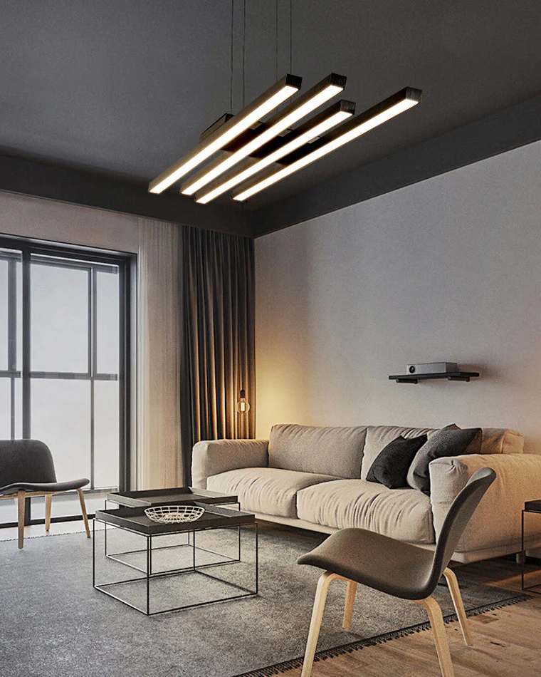 WOMO Wireless Linear Led Chandelier-WM2012 - Image 5