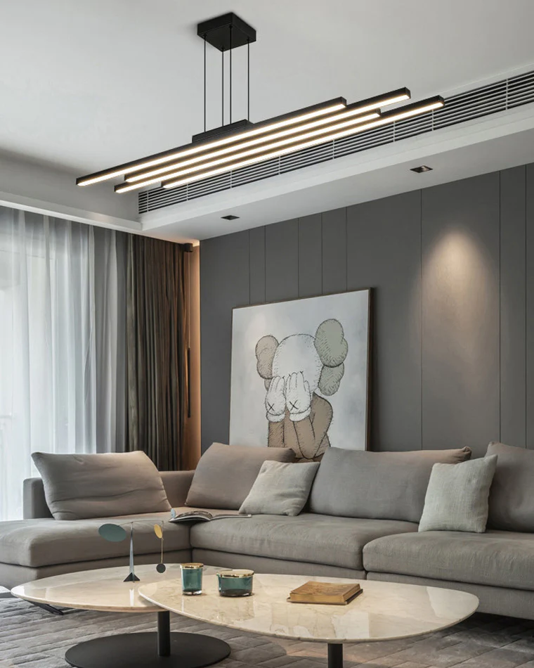 WOMO Wireless Linear Led Chandelier-WM2012 - Image 6