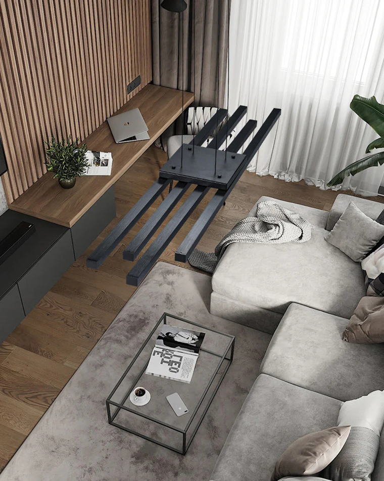 WOMO Wireless Linear Led Chandelier-WM2012 - Image 8