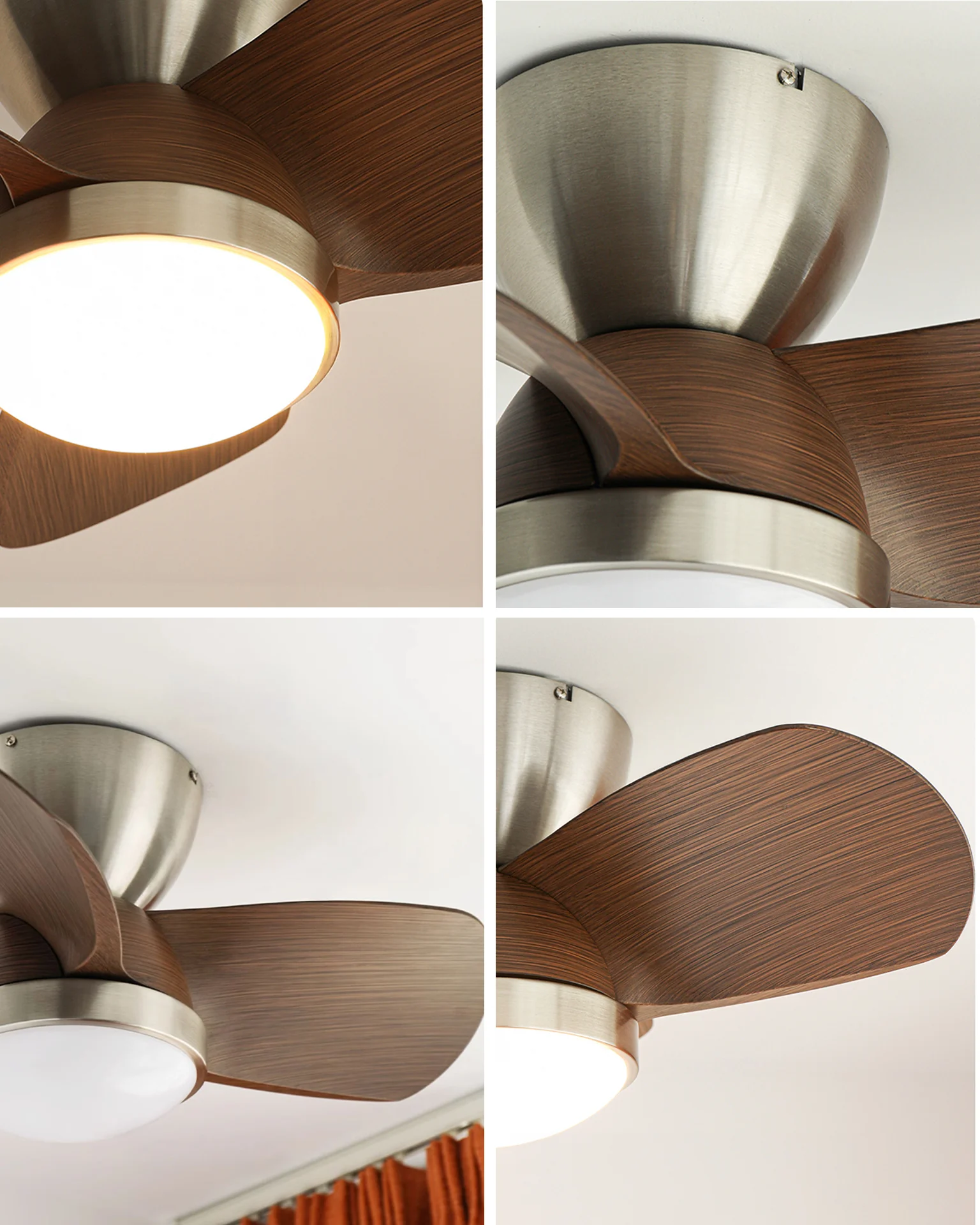 WOMO 22 Inch Low Profile Ceiling Fan Lamp - WM5148 - Image 9