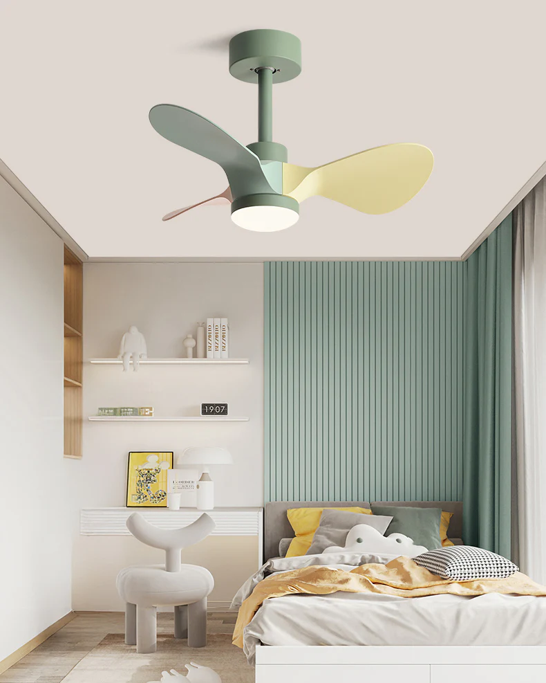 WOMO 24 inch Small Ceiling Fan Lamp- WM5172 - Image 6