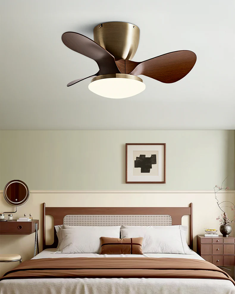 WOMO 24 Inch Small Low Profile Ceiling Fan Lamp - WM5159 - Image 10