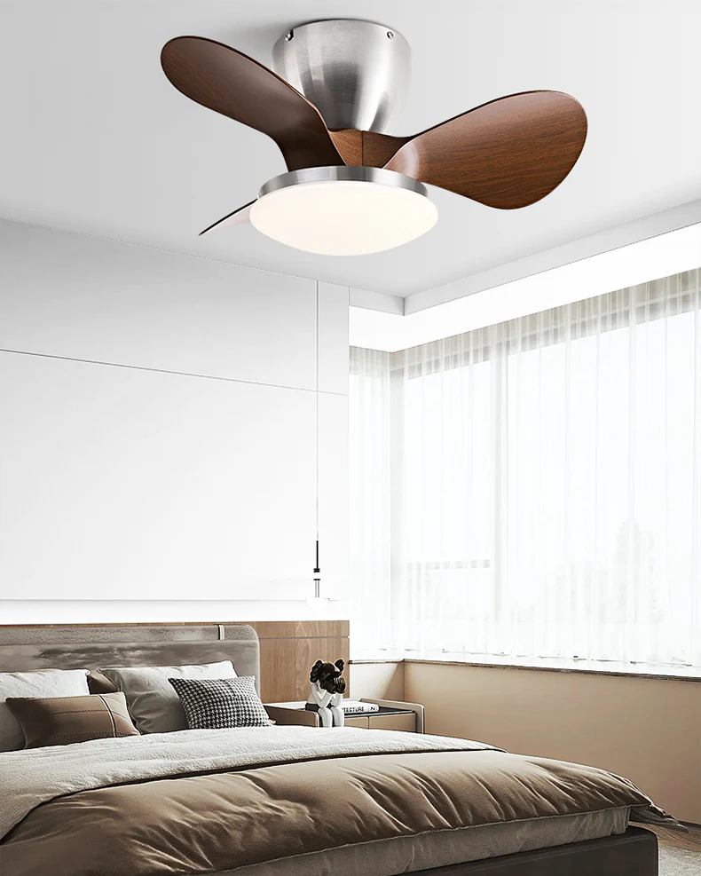 WOMO 24 Inch Small Low Profile Ceiling Fan Lamp - WM5159 - Image 4