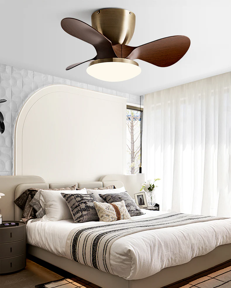 WOMO 24 Inch Small Low Profile Ceiling Fan Lamp - WM5159 - Image 5