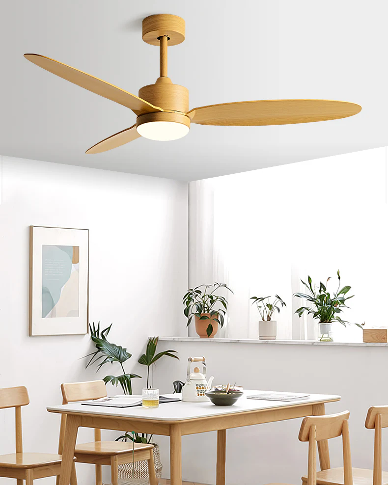 WOMO 3 Blade Ceiling Fan Lamp - WM5184 - Image 3