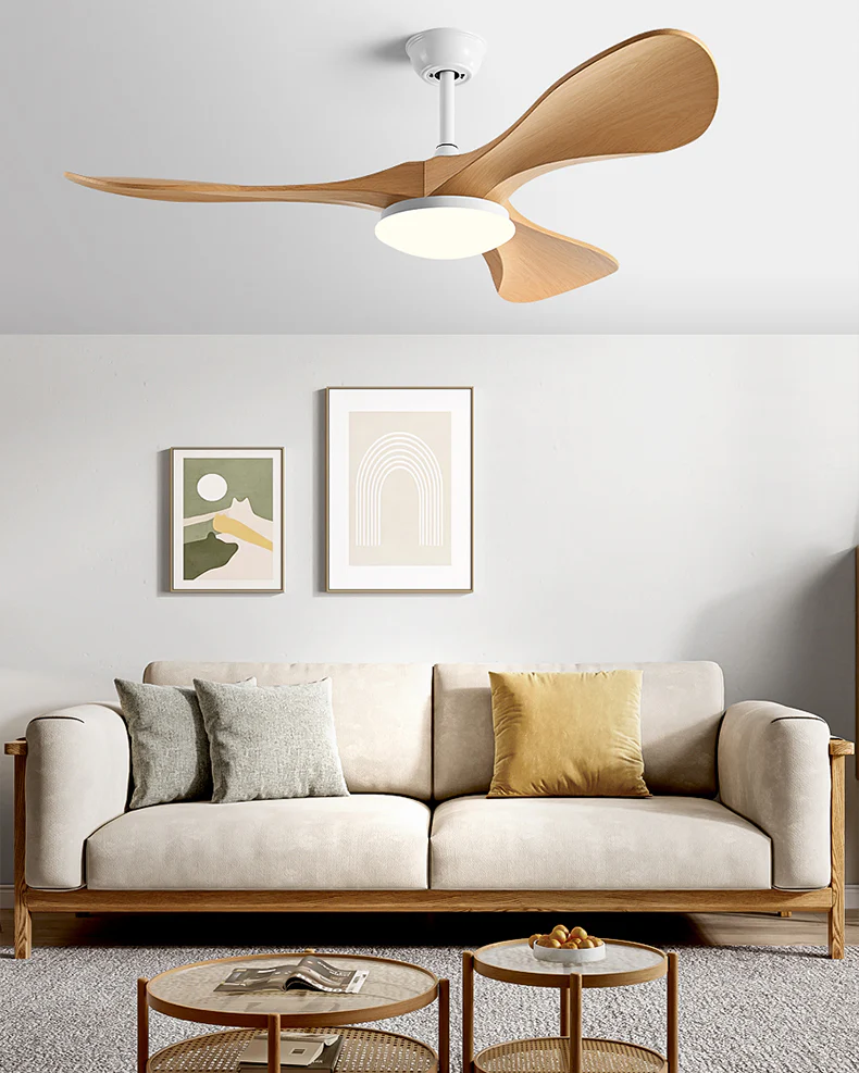 WOMO 3 Blade Modern Ceiling Fan Lamp - WM5200 - Image 14