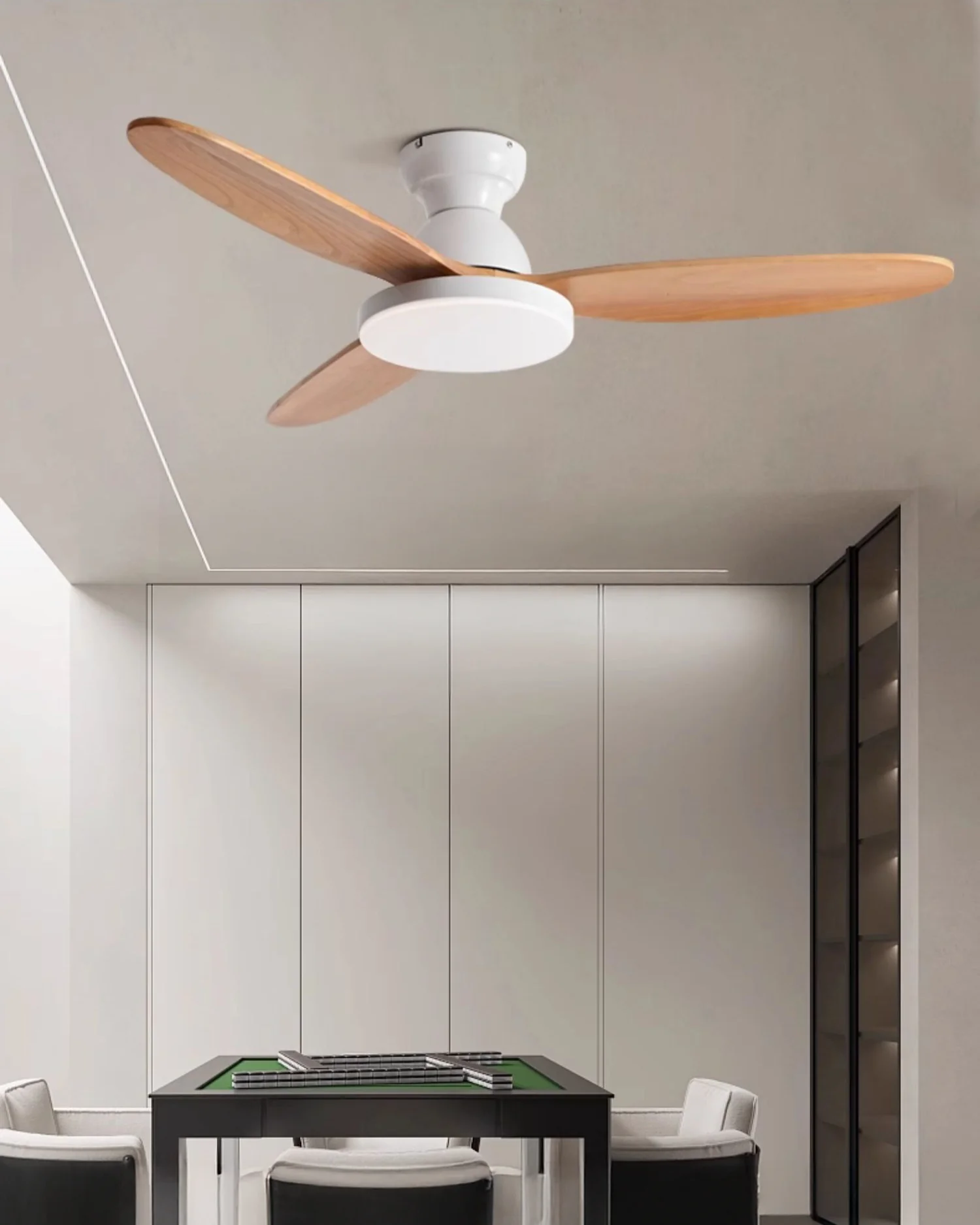 WOMO 3 Blade Low Profile Ceiling Fan Lamp - WM5230 - Image 10