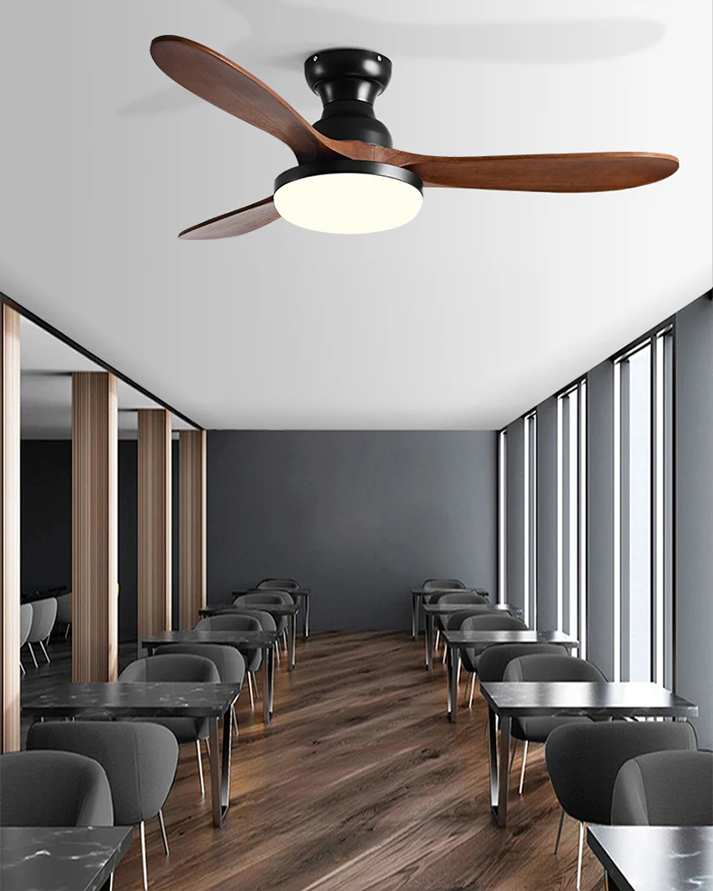 WOMO 3 Blade Low Profile Ceiling Fan Lamp - WM5230 - Image 11