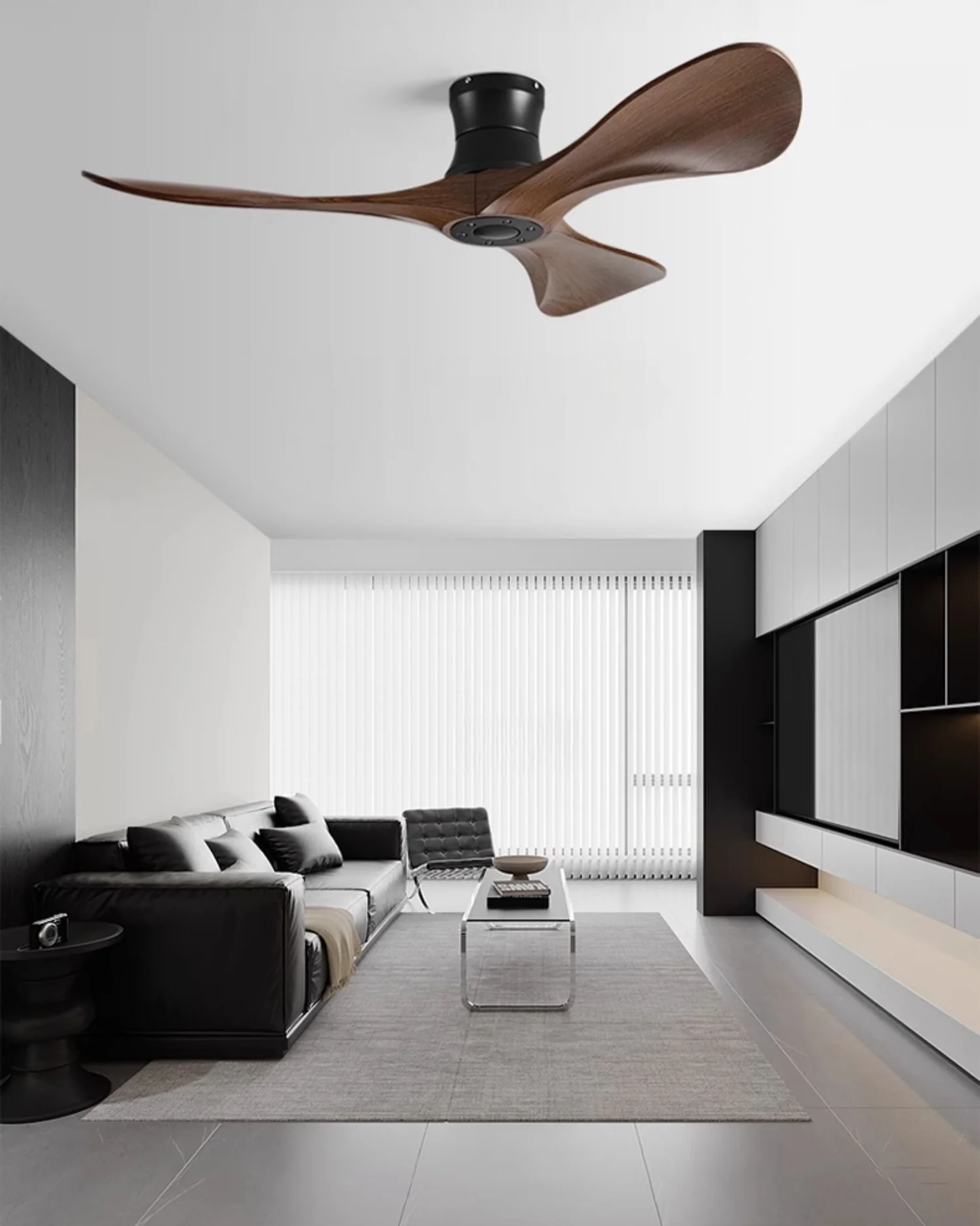 WOMO 3 Blade Low Profile Ceiling Fan - WM5151 - Image 2