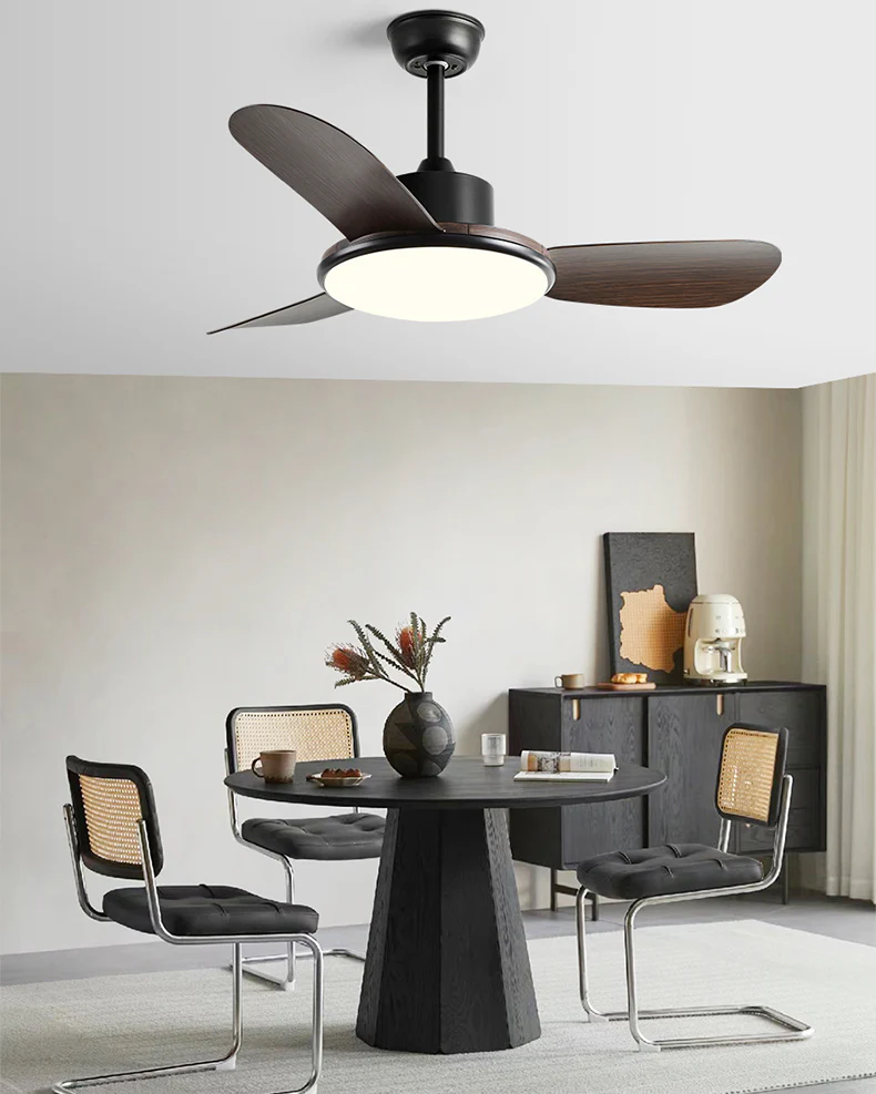 WOMO 3 Blade Modern Ceiling Fan Lamp-WM5227 - Image 4