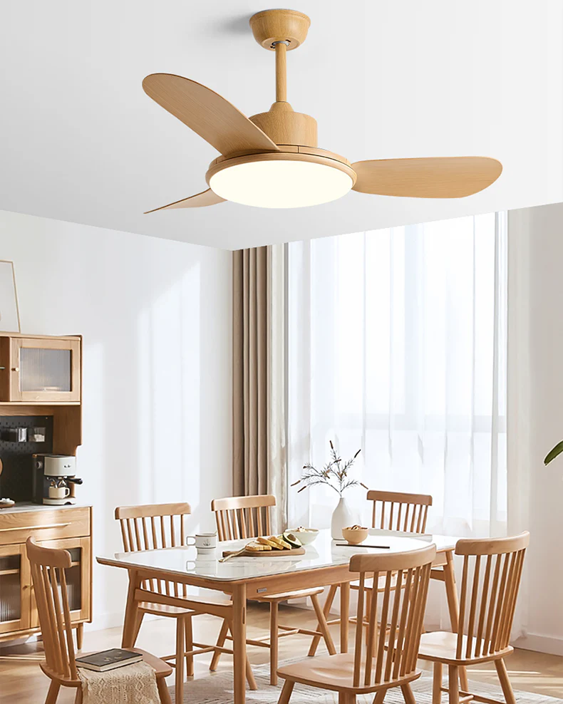 WOMO 3 Blade Modern Ceiling Fan Lamp-WM5227 - Image 5