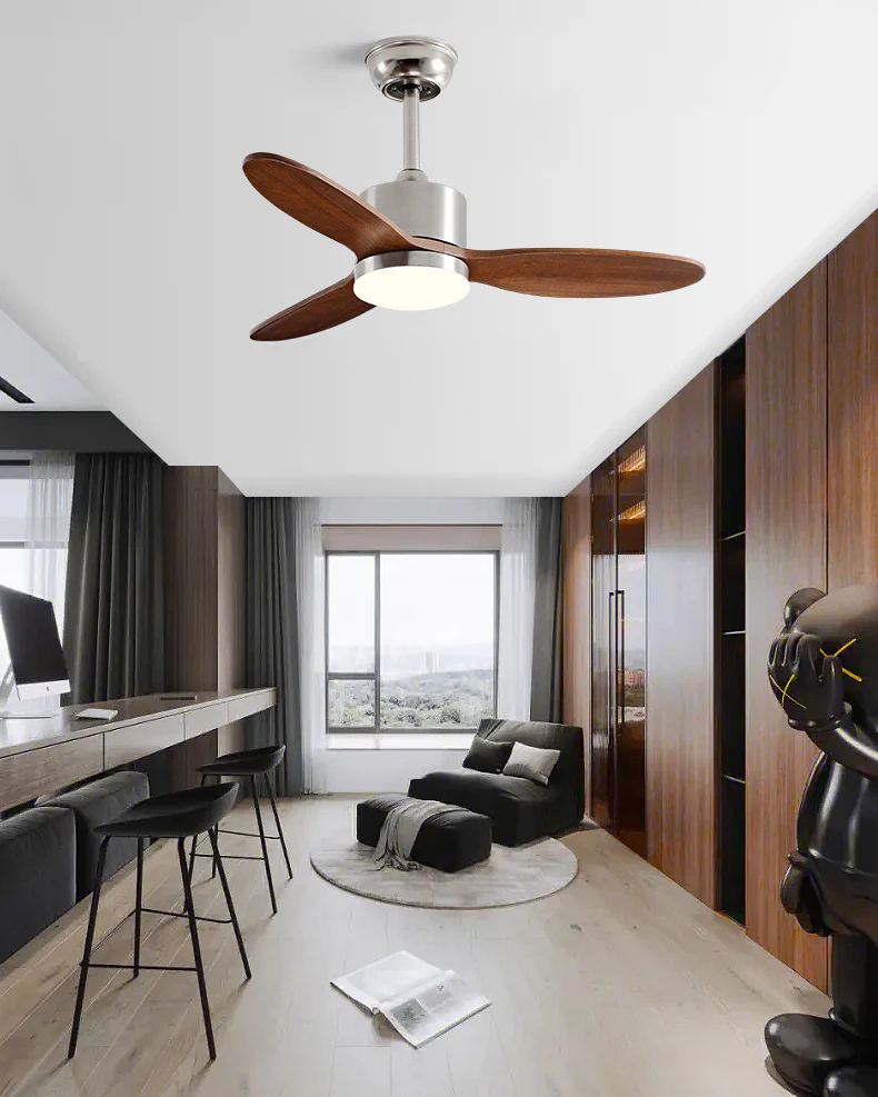 WOMO 3 Blade Modern Ceiling Fan Lamp - WM5234 - Image 12