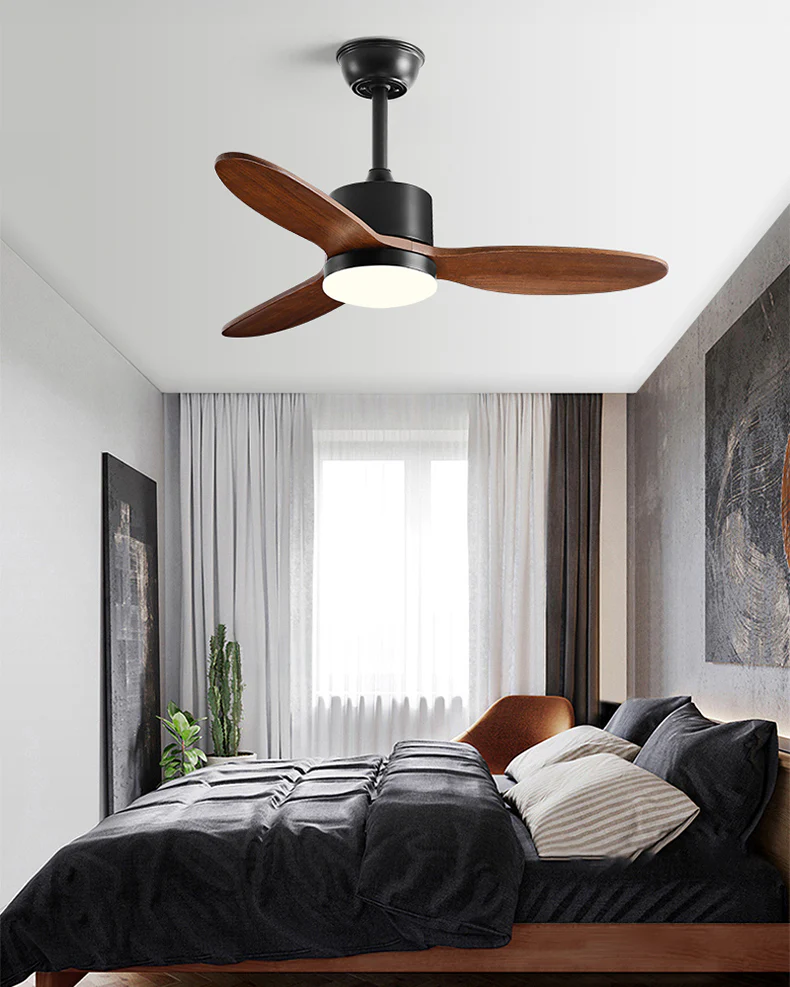 WOMO 3 Blade Modern Ceiling Fan Lamp - WM5234 - Image 14