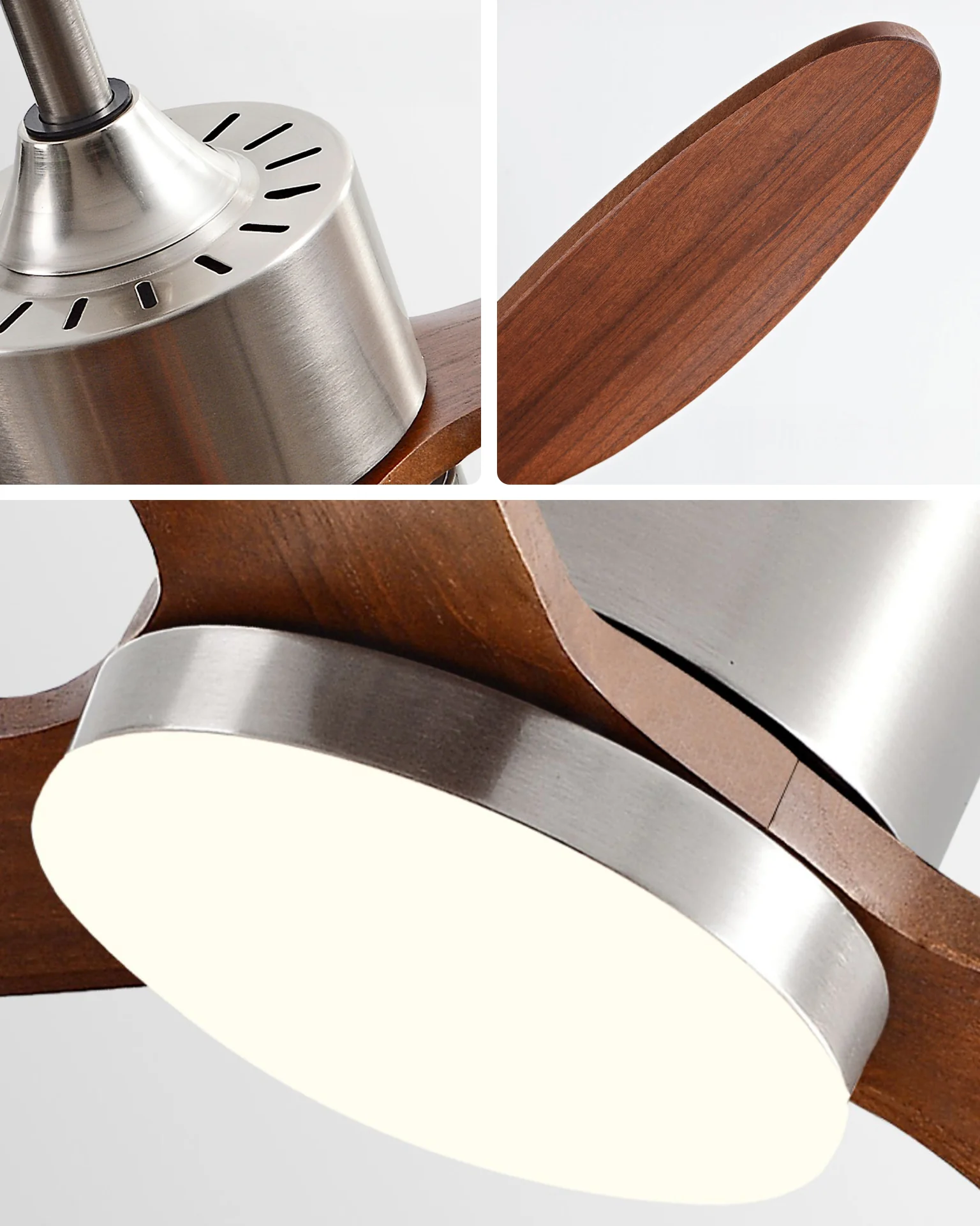 WOMO 3 Blade Modern Ceiling Fan Lamp - WM5234 - Image 15