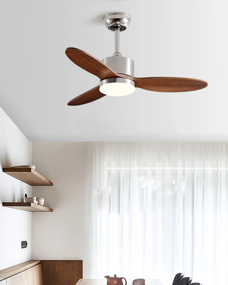 WOMO 3 Blade Modern Ceiling Fan Lamp - WM5234 - Image 8