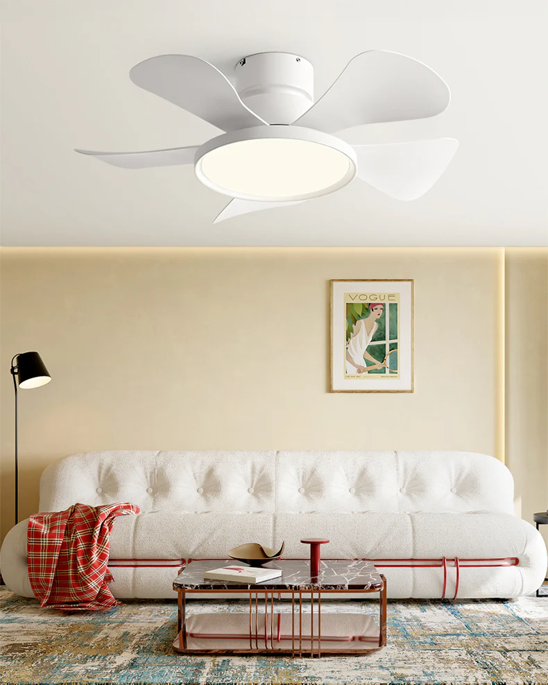 WOMO 30 Inch Low Profile Ceiling Fan Lamp - WM5196 - Image 12