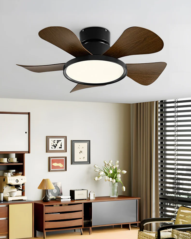 WOMO 30 Inch Low Profile Ceiling Fan Lamp - WM5196 - Image 2