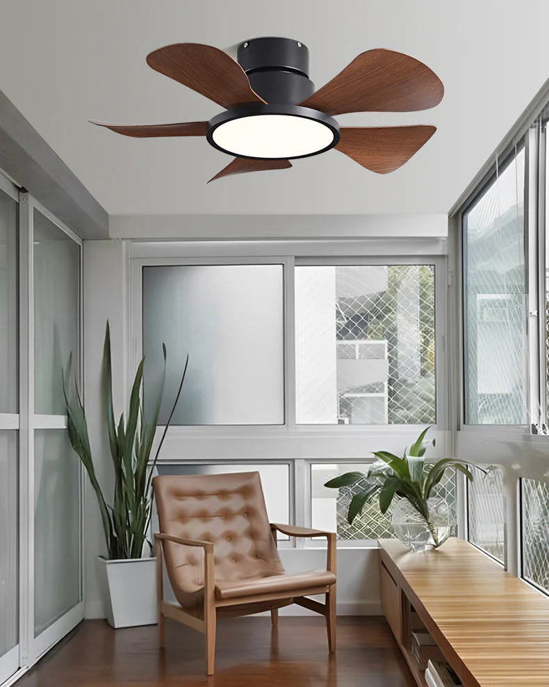 WOMO 30 Inch Low Profile Ceiling Fan Lamp - WM5196 - Image 6