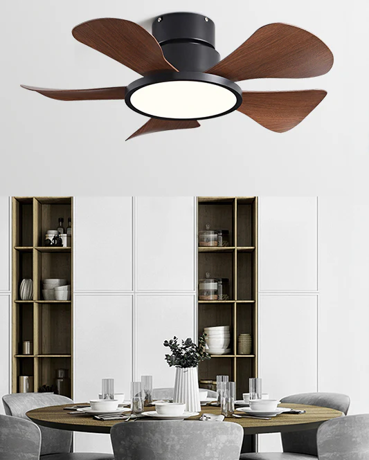 WOMO 30 Inch Low Profile Ceiling Fan Lamp - WM5196 - Image 9