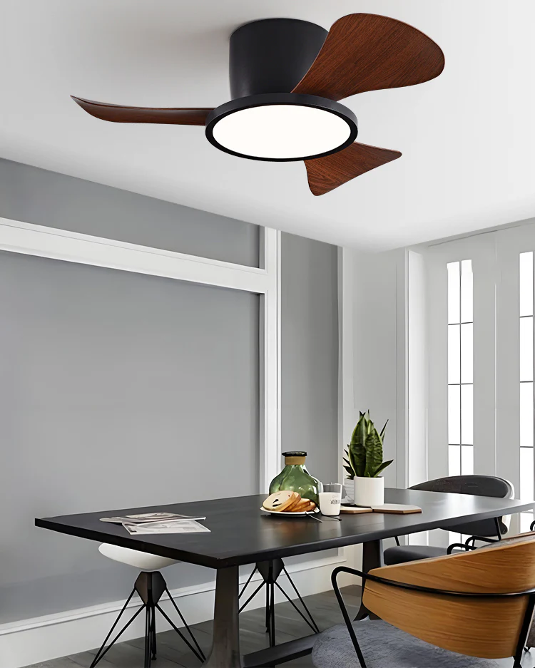 WOMO 30 Inch Low Profile Ceiling Fan Lamp-WM5205 - Image 12