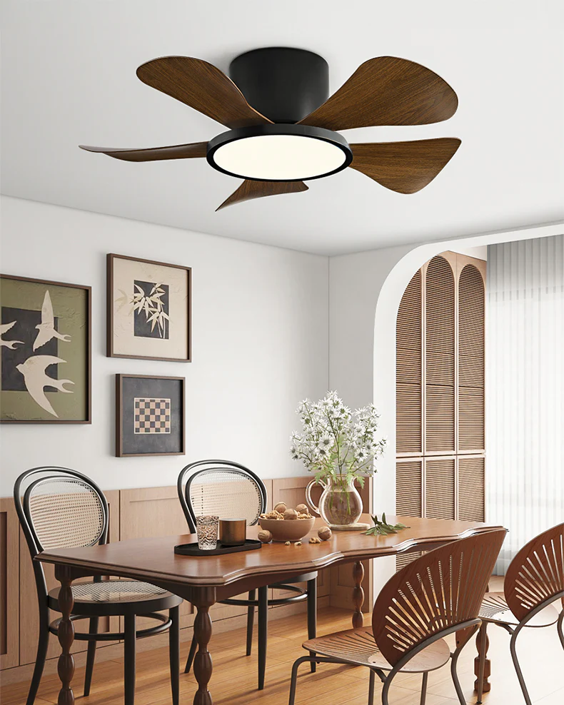 WOMO 30 Inch Low Profile Ceiling Fan Lamp-WM5205 - Image 17