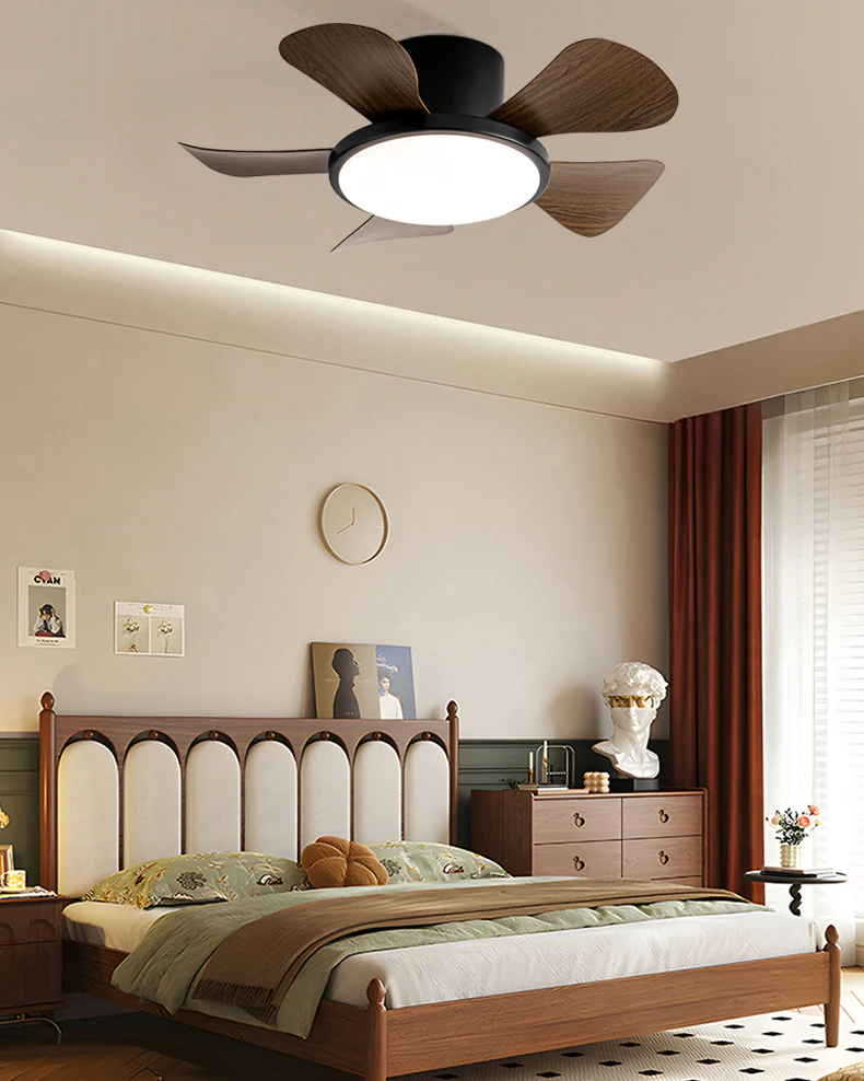 WOMO 30 Inch Low Profile Ceiling Fan Lamp-WM5205 - Image 3