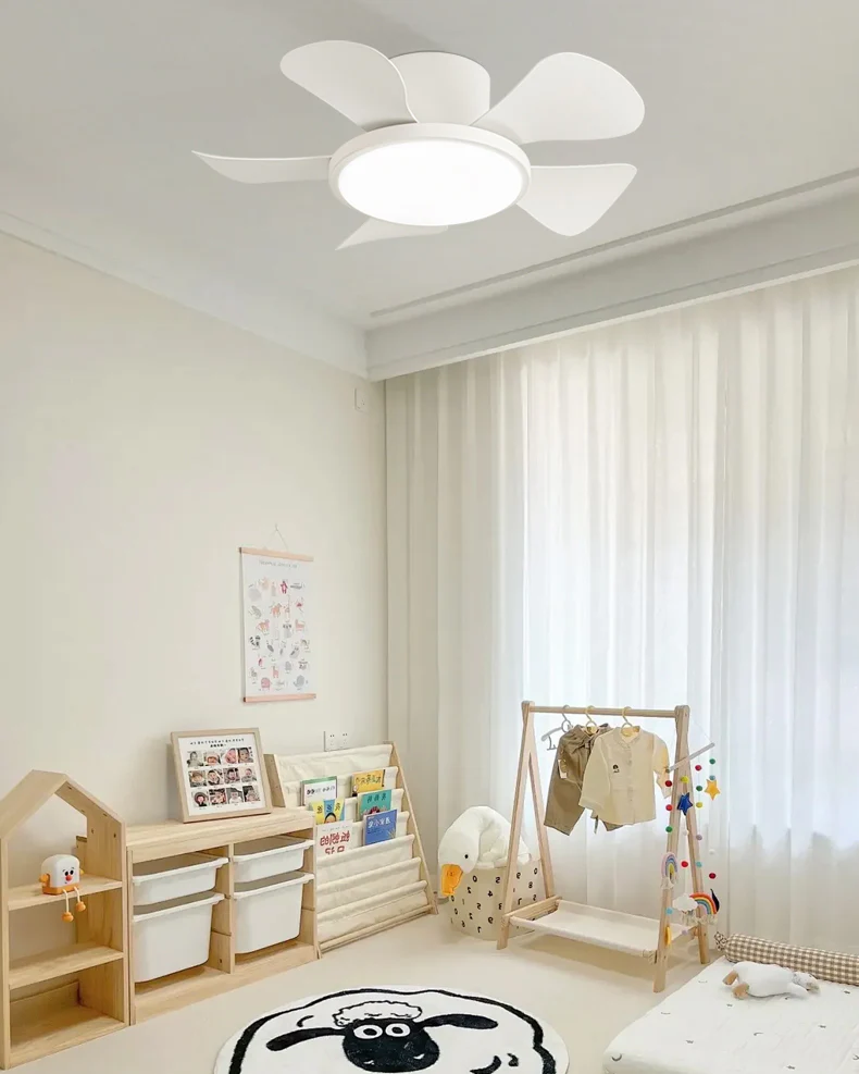 WOMO 30 Inch Low Profile Ceiling Fan Lamp-WM5205 - Image 6